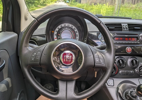 Fiat 500 cena 34900 przebieg: 106000, rok produkcji 2014 z Gryfów Śląski małe 742